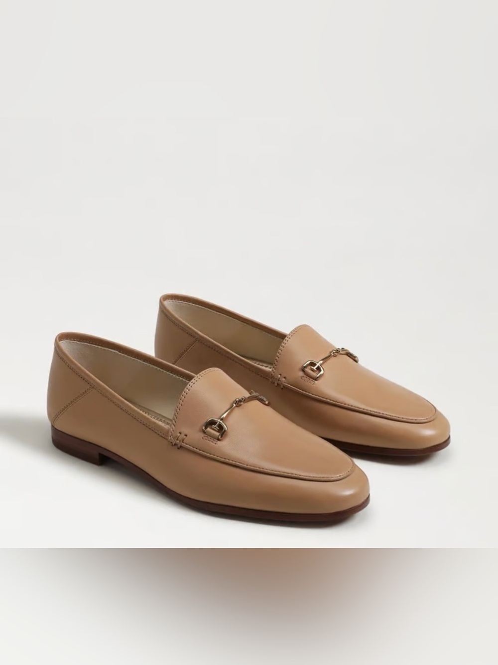 Sam Edelman Loraine Bit Loafer French Sand Leather Size 8.5
